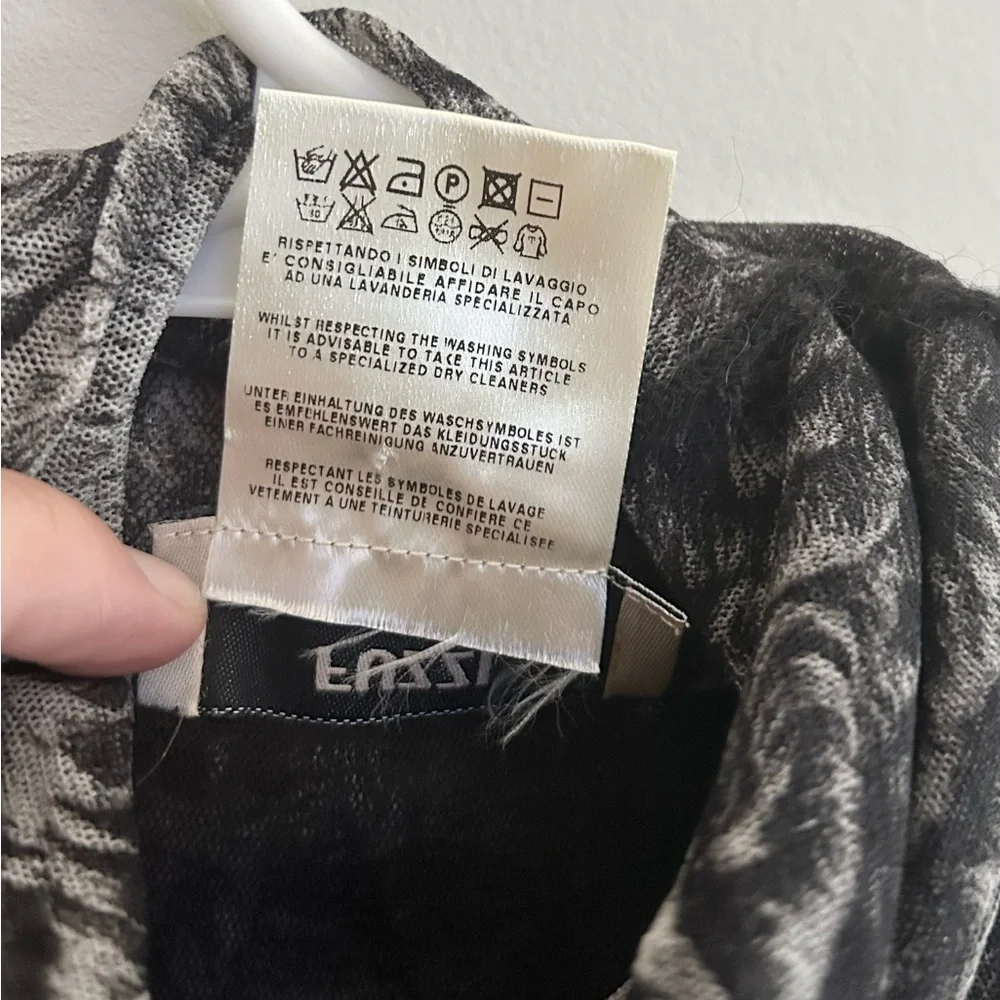 Vintage Jean Paul Gaultier Fuzzi Mesh Long Sleeve Turtleneck Top | Size M - Picture 8 of 8